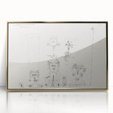 Modern Wall Art - Minimalist Abstract Tribute Design