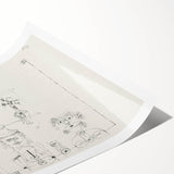 Modern Wall Art - Minimalist Abstract Tribute Design