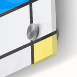 Modern Wall Art - Bold Geometric Abstract in Primary Colors