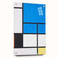 Modern Wall Art - Bold Geometric Abstract in Primary Colors