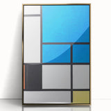 Modern Wall Art - Bold Geometric Abstract in Primary Colors