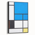 Modern Wall Art - Bold Geometric Abstract in Primary Colors