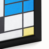 Modern Wall Art - Bold Geometric Abstract in Primary Colors
