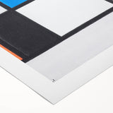 Modern Wall Art - Bold Geometric Abstract in Primary Colors