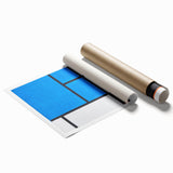 Modern Wall Art - Bold Geometric Abstract in Primary Colors