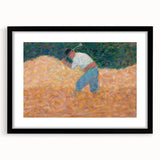 Impressionist Art - The Stone Breaker by Georges Seurat Print