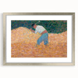 Impressionist Art - The Stone Breaker by Georges Seurat Print