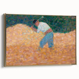 Impressionist Art - The Stone Breaker by Georges Seurat Print