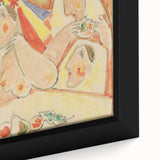 Modern Wall Art - Vibrant Bride and Bridesmaids Design