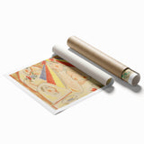 Modern Wall Art - Vibrant Bride and Bridesmaids Design