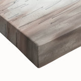 Large art featuring a black and white landscape painting on stretched canvas, ideal for bedroom wall decor.