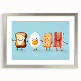 Textured abstract art print featuring swirling gray and silver tones, framed with a silver mat, suitable for bedroom decor.