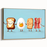 Framed canvas featuring vintage-style landscape painting with muted earth tones, ideal for bedroom wall art.