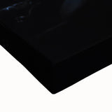 Close-up of a stretched canvas artwork depicting intricate cave landscapes with earthy tones, showcasing natural textures and detailed imagery ideal for home decor.