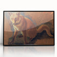 Romantic Art Prints: Lying Cat for a Dish - Historical Wall Art