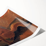 Romantic Art Prints: Lying Cat for a Dish - Historical Wall Art