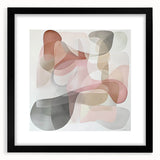 Modern Bedroom Art – Framed Bedroom Wall Art in Soft Beige & Gray