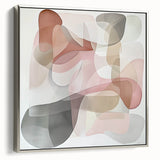 Modern Bedroom Art – Framed Bedroom Wall Art in Soft Beige & Gray