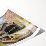 Extra large wall art featuring line art flowers on a rolled print, ideal for large living room decor.