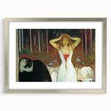 Expressionist Art: "Ashes" Abstract Modern Expressionism Wall Decor