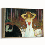 Expressionist Art: "Ashes" Abstract Modern Expressionism Wall Decor