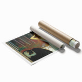 Expressionist Art: "Ashes" Abstract Modern Expressionism Wall Decor