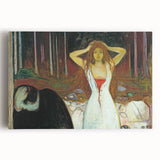 Expressionist Art: "Ashes" Abstract Modern Expressionism Wall Decor