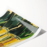 Extra large wall art featuring line art flowers in black on white, ideal for large living room decor.