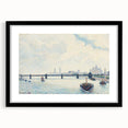 Impressionist London Scene - Pissarro's Charing Cross Bridge Print
