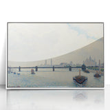 Impressionist London Scene - Pissarro's Charing Cross Bridge Print