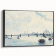 Impressionist London Scene - Pissarro's Charing Cross Bridge Print