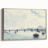 Impressionist London Scene - Pissarro's Charing Cross Bridge Print