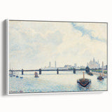 Impressionist London Scene - Pissarro's Charing Cross Bridge Print