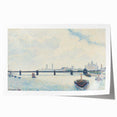 Impressionist London Scene - Pissarro's Charing Cross Bridge Print