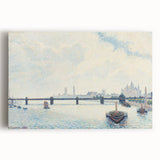 Impressionist London Scene - Pissarro's Charing Cross Bridge Print