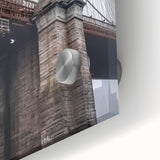 Close-up of a stunning landscape bridge design crafted from acrylic glass, showcasing vibrant colors and intricate details, perfect for modern home decor.