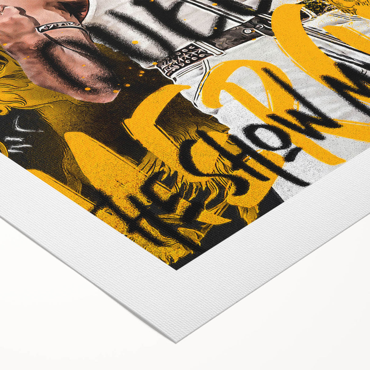 Freddie Mercury Pop Art Wall Art - Vibrant Queen Canvas Print