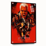 Retro Lost Boys Poster Art - Vintage 80s Horror Comedy Movie Prints