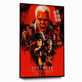 Retro Lost Boys Poster Art - Vintage 80s Horror Comedy Movie Prints