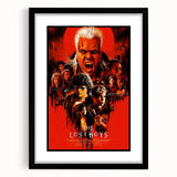 Retro Lost Boys Poster Art - Vintage 80s Horror Comedy Movie Prints
