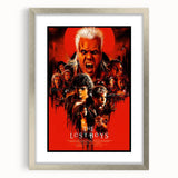 Retro Lost Boys Poster Art - Vintage 80s Horror Comedy Movie Prints