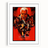 Retro Lost Boys Poster Art - Vintage 80s Horror Comedy Movie Prints