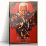 Retro Lost Boys Poster Art - Vintage 80s Horror Comedy Movie Prints