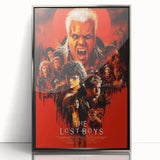 Retro Lost Boys Poster Art - Vintage 80s Horror Comedy Movie Prints