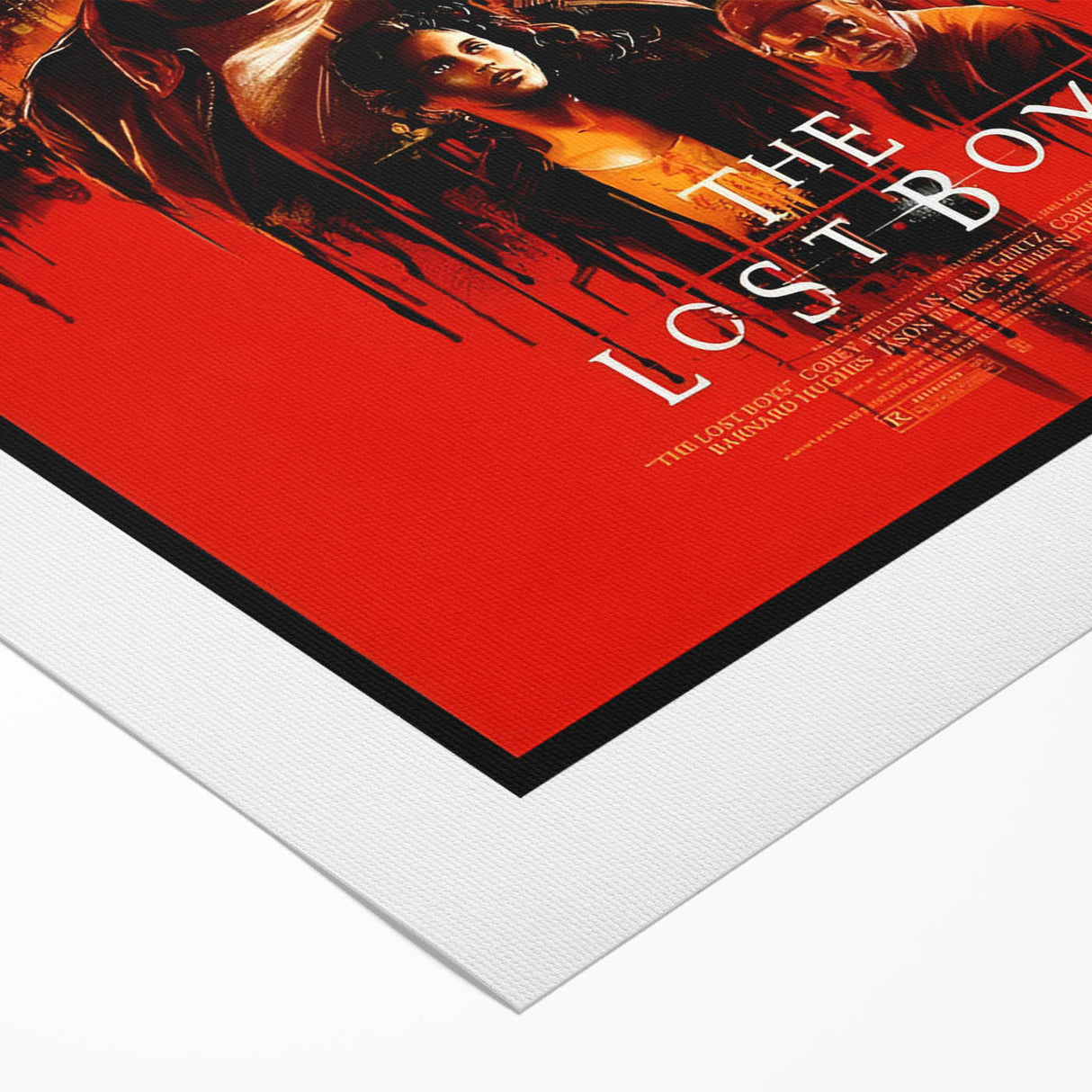 Retro Lost Boys Poster Art - Vintage 80s Horror Comedy Movie Prints