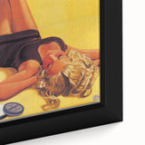 Retro Leokrem Ad Poster | Vintage Tanning Cream Art Print