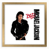 Michael Jackson Bad Retro Wall Art – Vintage Canvas Print
