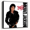 Michael Jackson Bad Retro Wall Art – Vintage Canvas Print