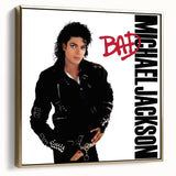 Michael Jackson Bad Retro Wall Art – Vintage Canvas Print
