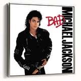 Michael Jackson Bad Retro Wall Art – Vintage Canvas Print